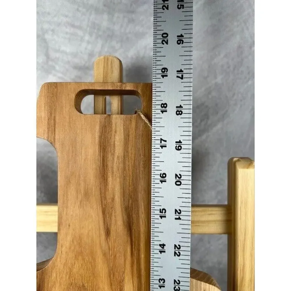 Handcrafted Wooden Bread/ Charcuterie Cutting Board for Meat Cheese Bread